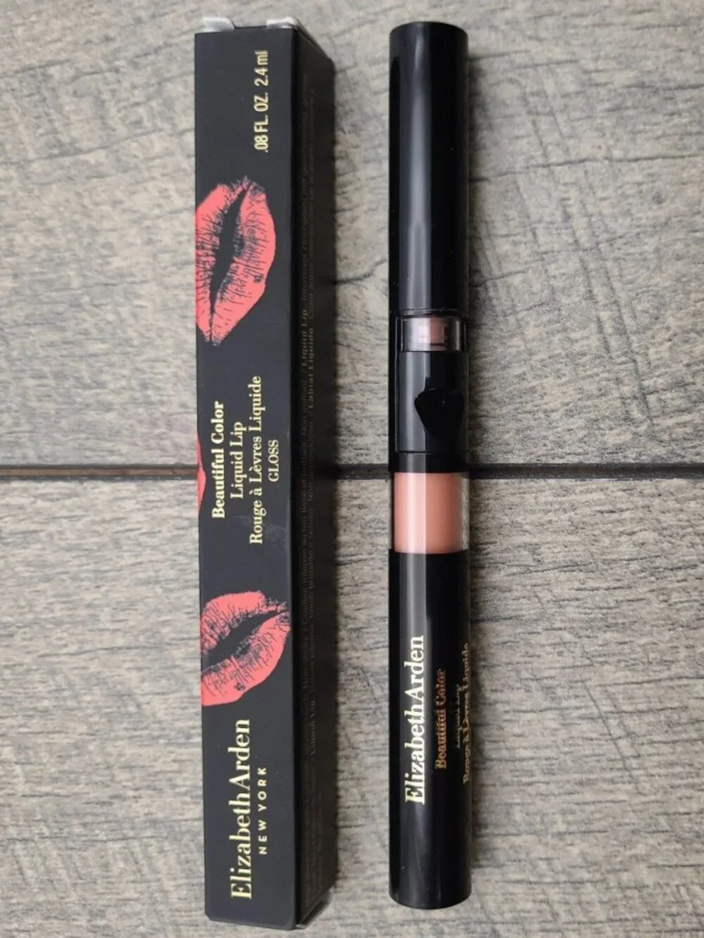 Elizabeth Arden Beautiful Color Liquid Lip Gloss - Ladylike 14G - New in Box